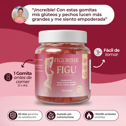 FIGU GUMMIES - GOMITAS FEMME+ AGUAJE Y FENOGRECO