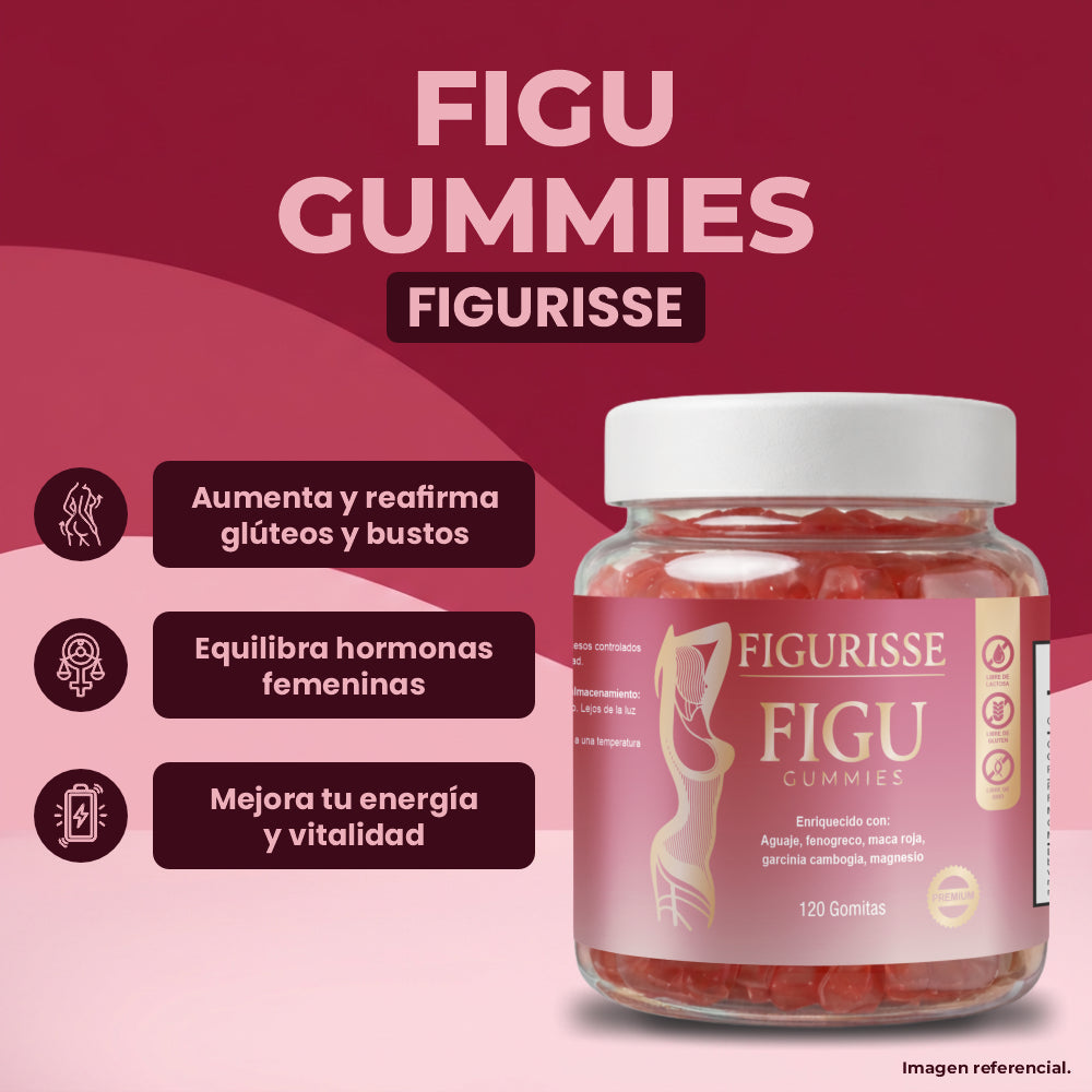 FIGU GUMMIES - GOMITAS FEMME+ AGUAJE Y FENOGRECO