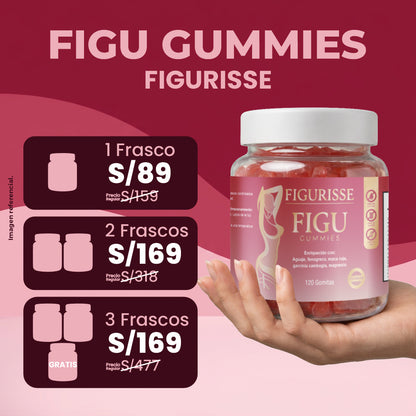 FIGU GUMMIES - GOMITAS FEMME+ AGUAJE Y FENOGRECO
